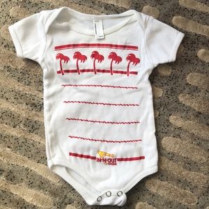 In n out burger onesie